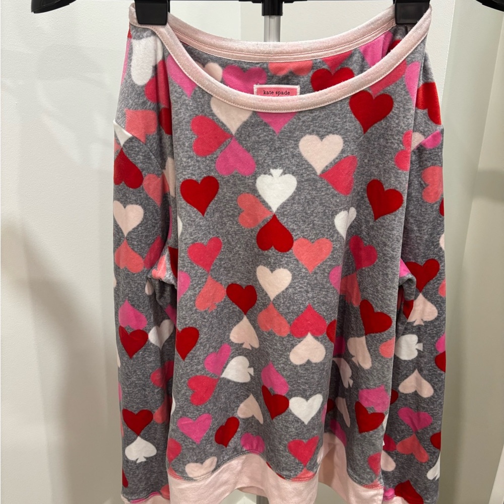Kate Spade Heart Pajamas - Picture 2 of 6
